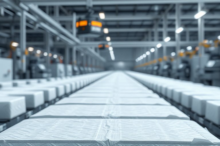 簡易自動貼標機:提升包裝效率,降低人工成本